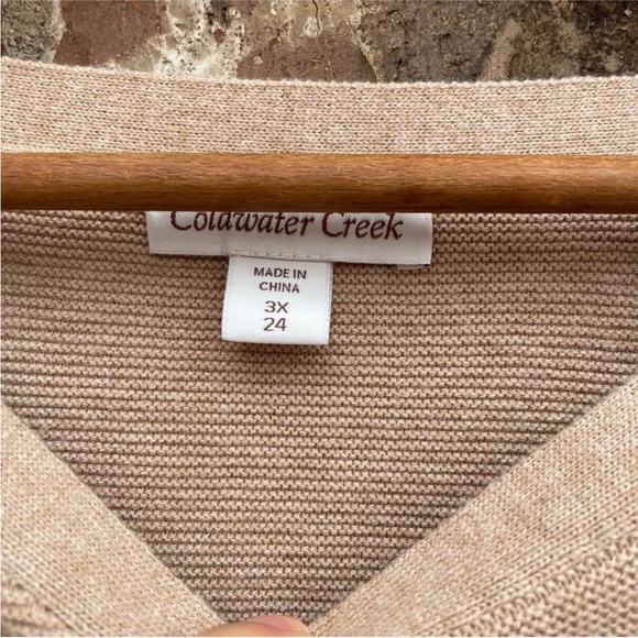 🌿Coldwater Creek 3X Striped Sweater - Picture 2 of 9